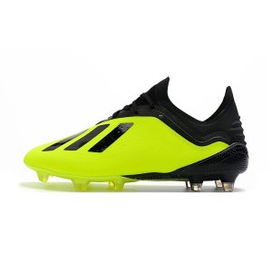 Kopačky Pánské Adidas X 18.1 FG – Žluto-černá